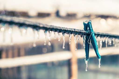 Free Clothespin Icicle photo and picture