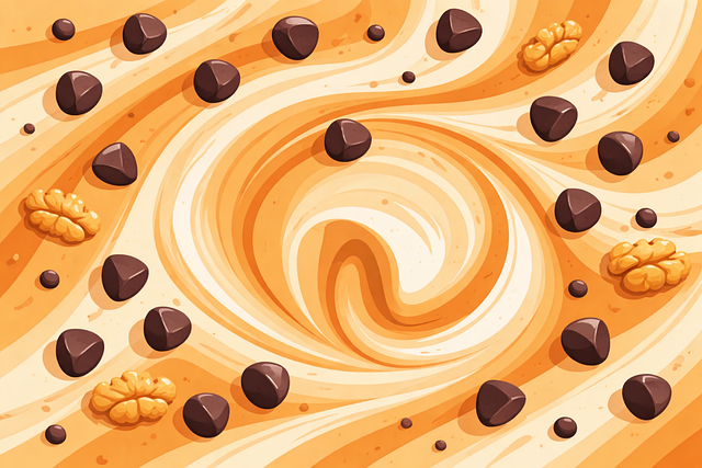 Ciocolată, Nuci, Vârtej, Desert, Dulce