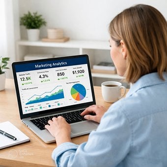 Free Digital Marketing Analytics illustration and picture