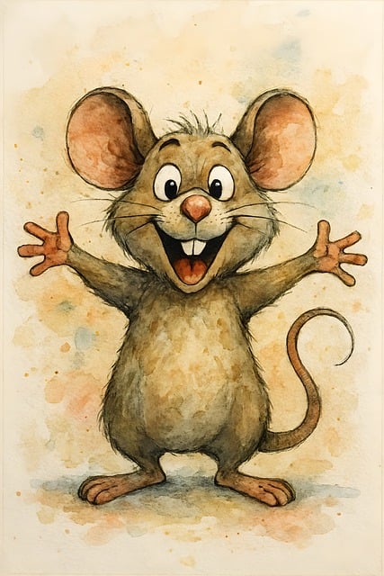 Free art watercolor drawing illustration