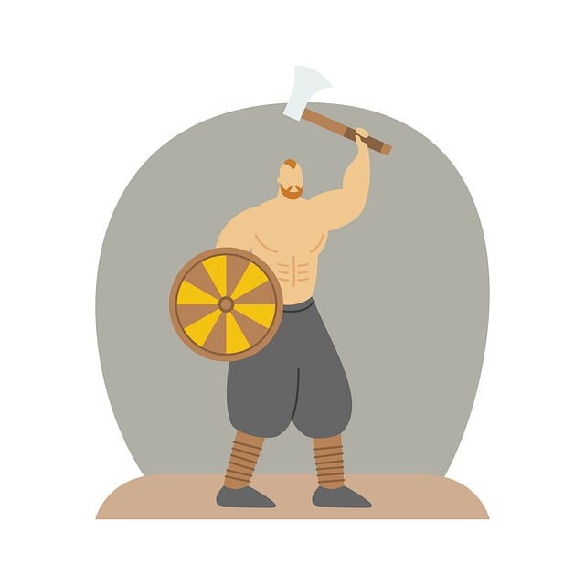 Free Viking Character vector and picture