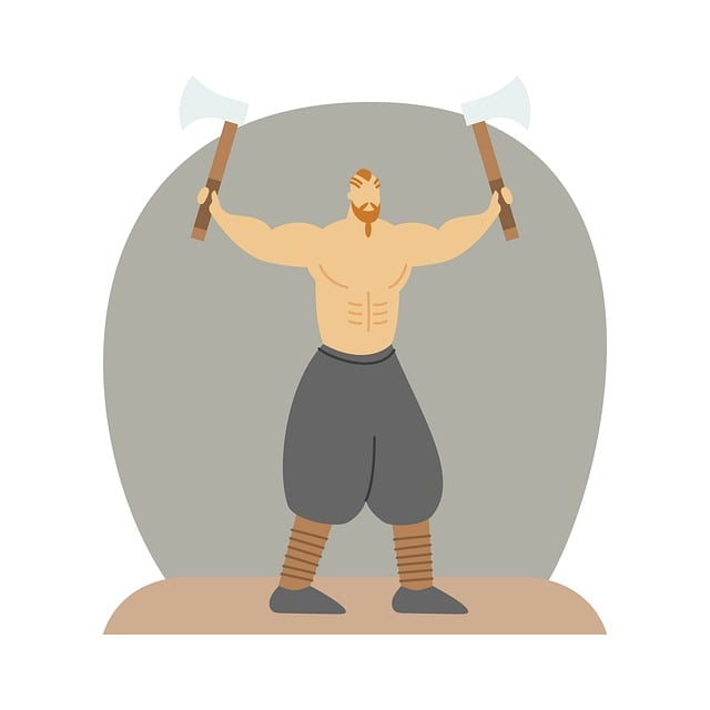 Free Viking Character vector and picture