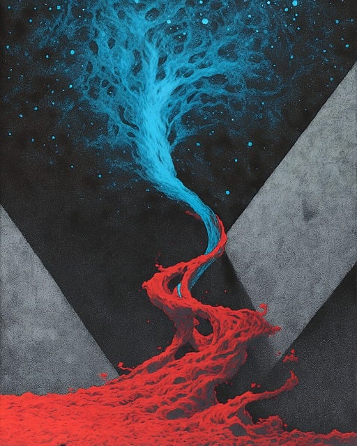 Free tree abstract surreal illustration
