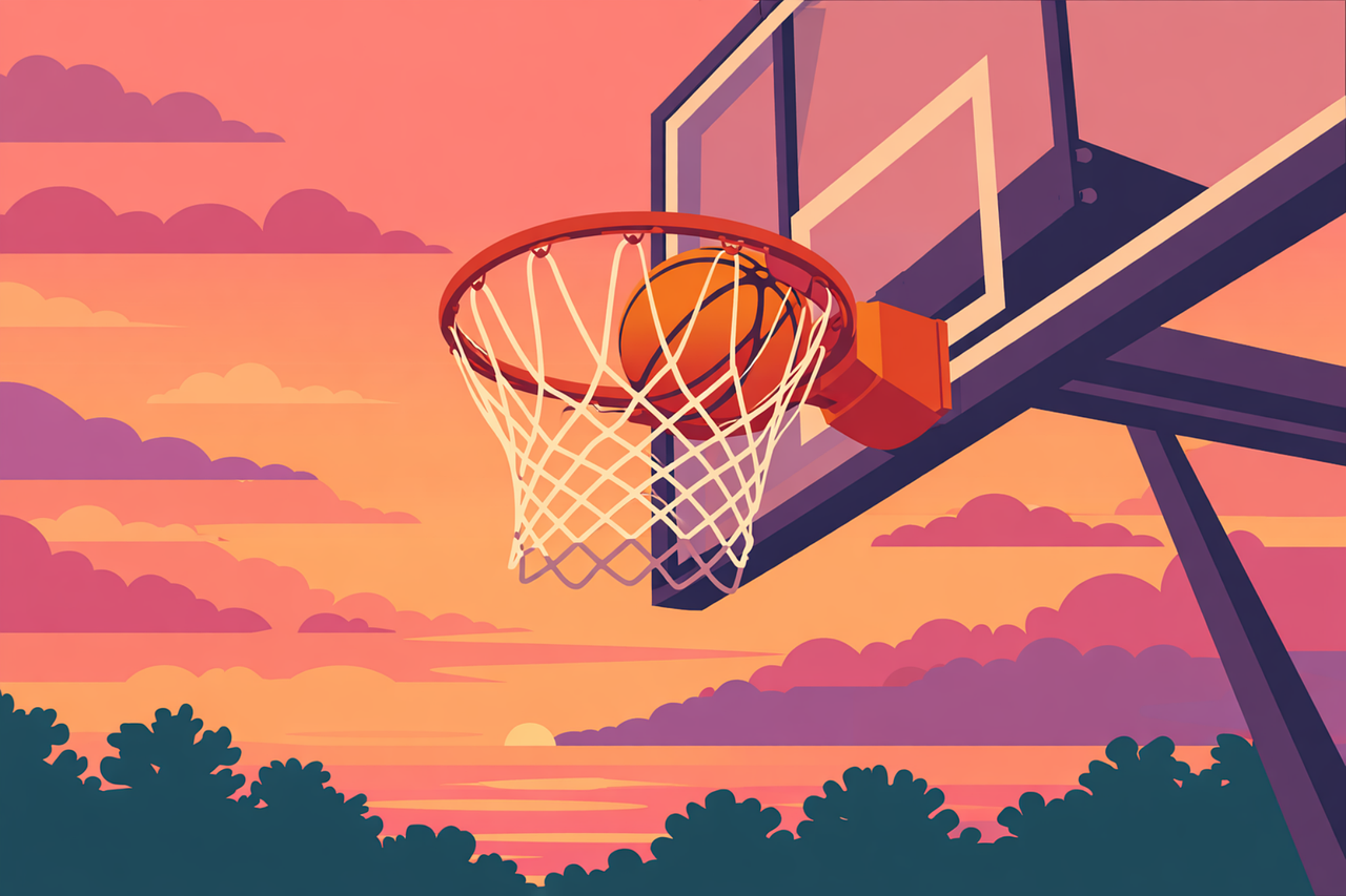 Download Basketball, Hoop, Basketball Hoop. Royalty-Free Vector Graphic ...