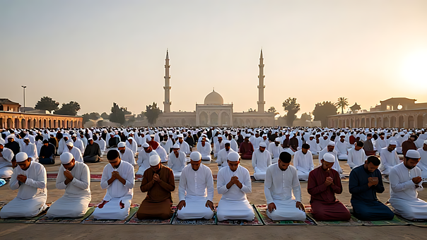 Free Eid Prayer Eid illustration and picture