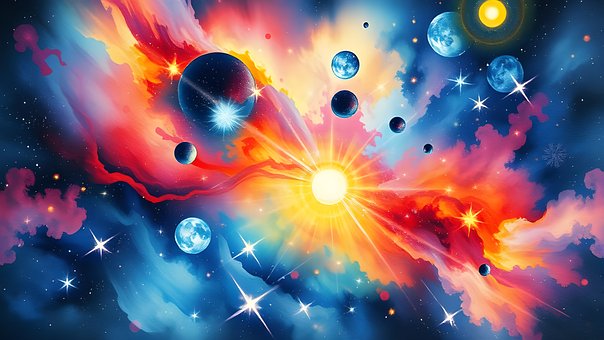 Free Space Universe illustration and picture