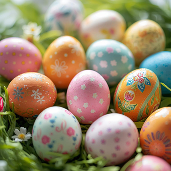 Free Easter Eggs photo and picture