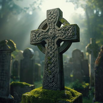 Free Celtic Cross illustration and picture