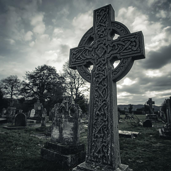 Free Cross Cemetery illustration and picture