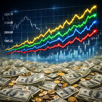 Free Money Data illustration and picture