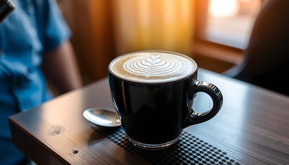 Free Person Cafes illustration and picture