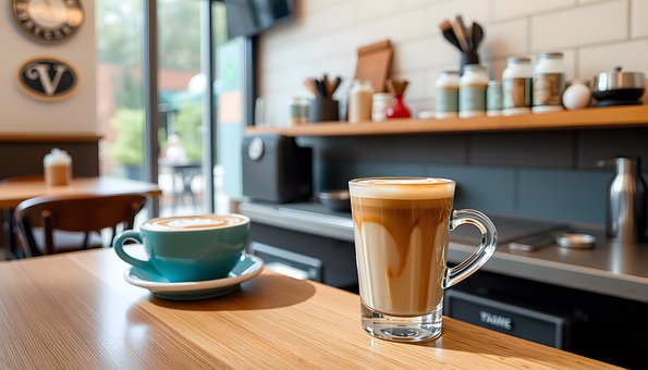 Free Person Cafes illustration and picture