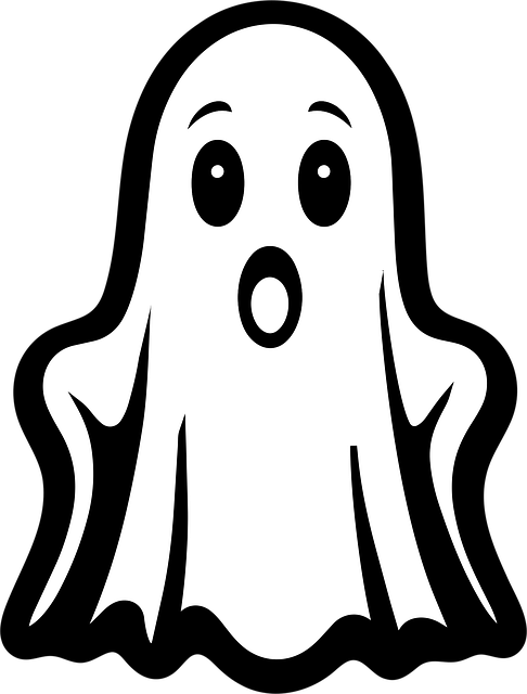 Free ghost halloween spooky vector