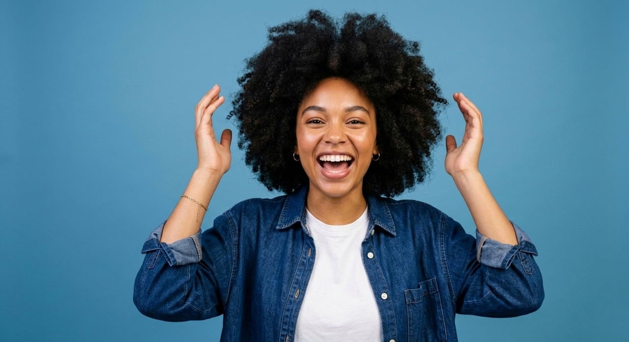Mujer Joven Emocionada Cabello - Imagen gratis en Pixabay