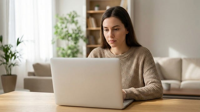 Free Woman Laptop photo and picture