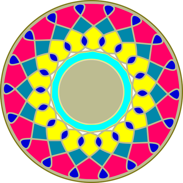 Free mandala pattern texture illustration