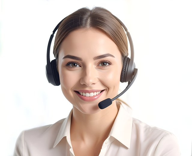 woman, work, business, office work, headset, hotline, call center, communication, service, consulting, secretary, portrait, model, female, hairstyle, posing, ai generated