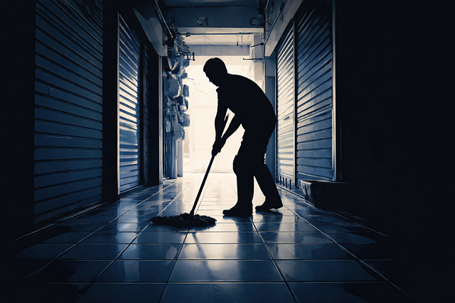 Free man male cleaning vector