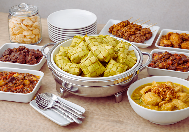 Lebaran, Indonesien, Ketupat, Opor Ayam