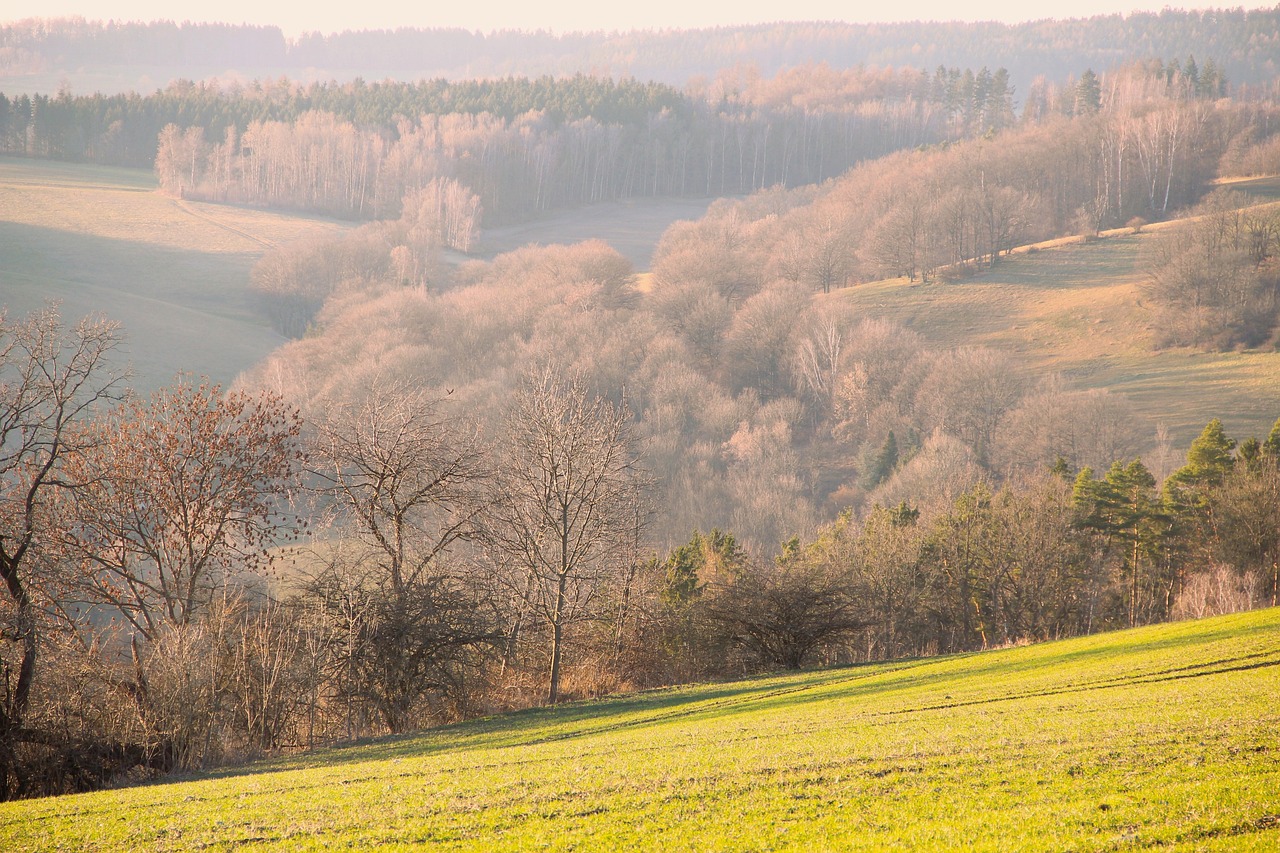 March Landscape Color Landscape March Saxony - Free photo on Pixabay