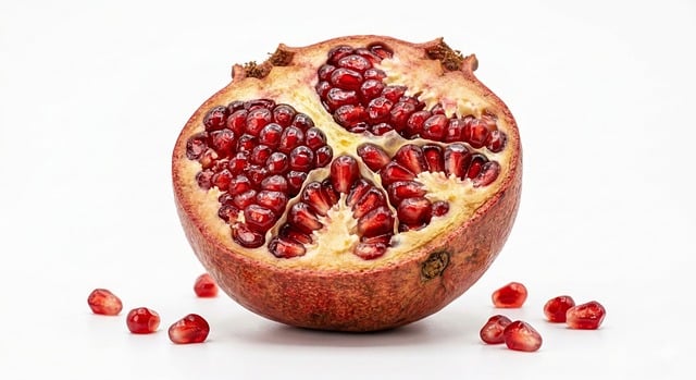 Free pomegranate fruit fresh illustration