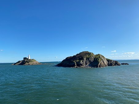 Inseln, Leuchtturm, Meer, Ozean, Küste