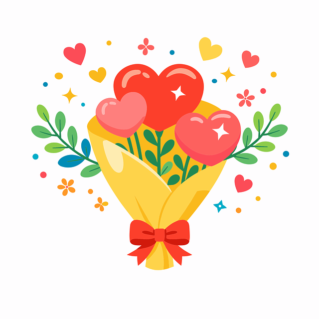 Dragoste, Buchet, Inima, Romantic, Flori