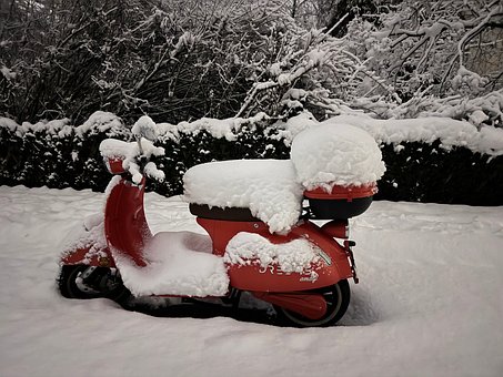 Free Scooter Red photo and picture