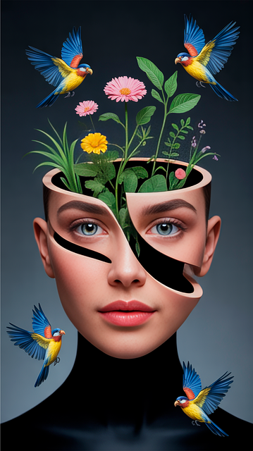 Person, Surreal, Frau, Natur