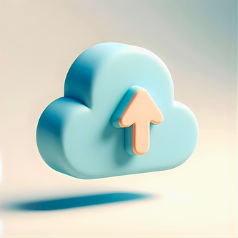 Free Upload Cloud illustration and picture