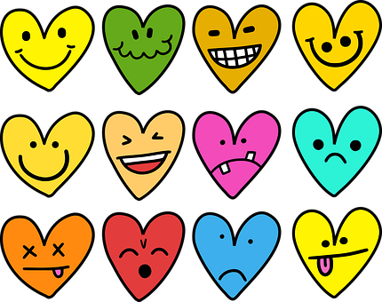 Free Emoji Heart photo and picture