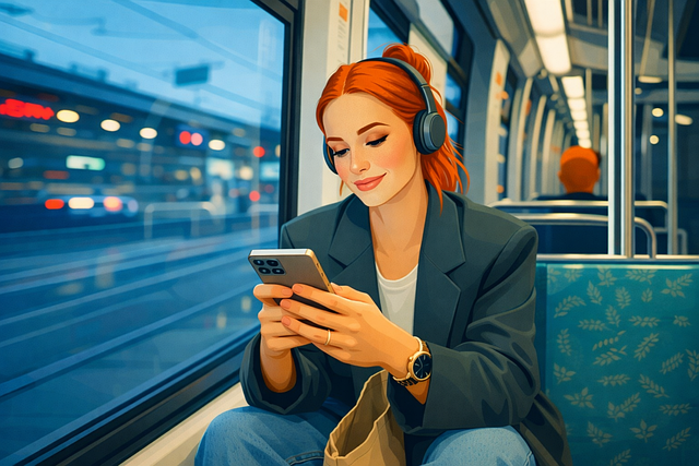 Free commute public transport train vector
