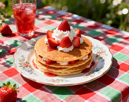Free Pancakes Pancake illustration and picture