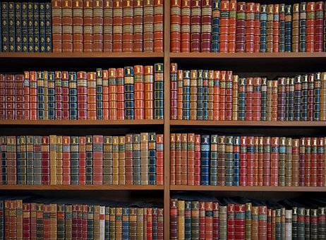 Bøger, Reol, Bibliotek, Historisk, Hus