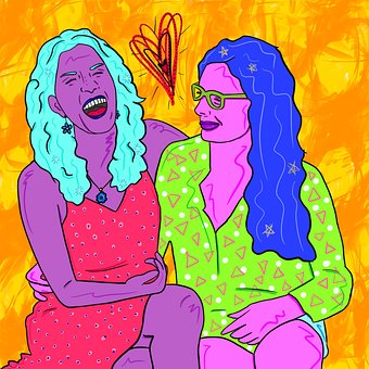 Digitale Kunst, Pop Art, Paare