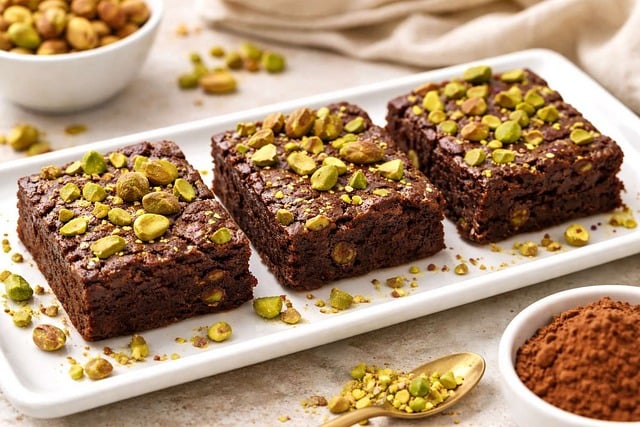 Brownie Pistachio Chocolate - Free photo on Pixabay