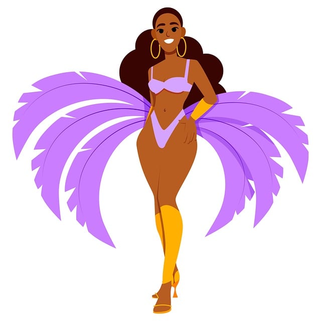 Free woman festival brasil illustration