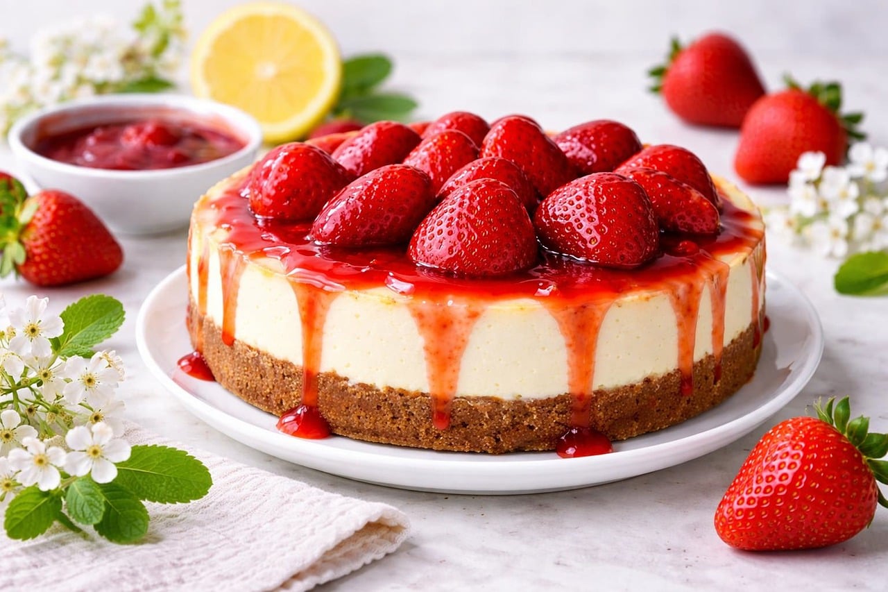 Strawberry Cake Dessert Cream - Free photo on Pixabay