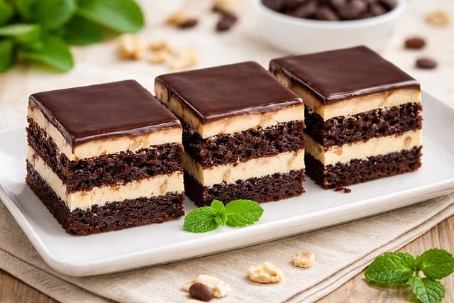 Chokoladekage, Dessert, Chokolade, Mynte