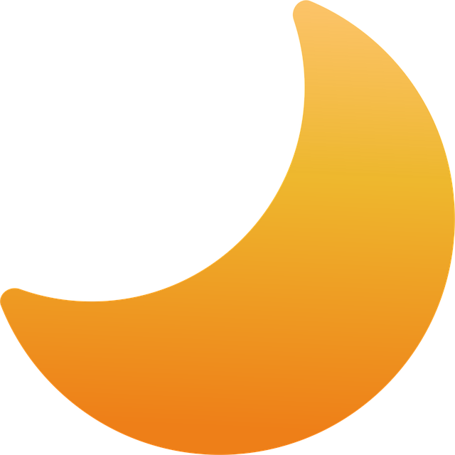 Free moon of my stars night space vector