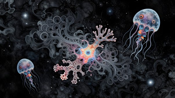 Free Jellyfish Sea illustration and picture