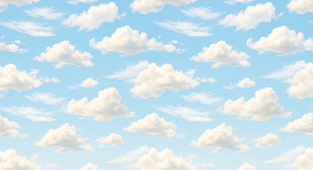 Free clouds blue sky nature illustration