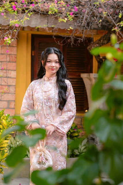 Ao Dai Couple, Vietnamesisch Ao Dai