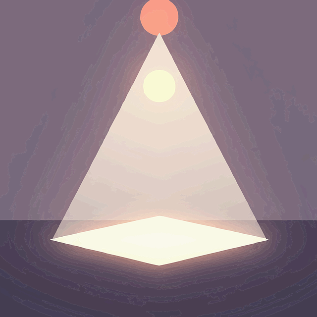 Luz, Cono, Rayo, Resplandor, Escenario