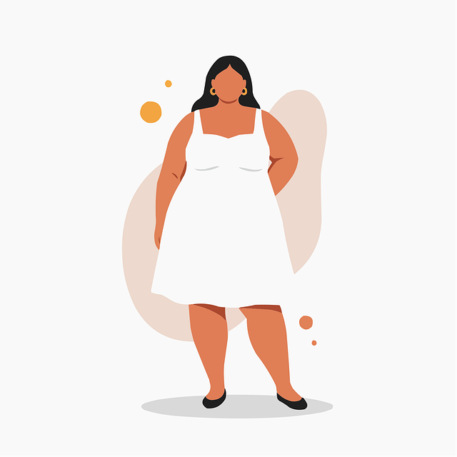 Free selflove plus size vector