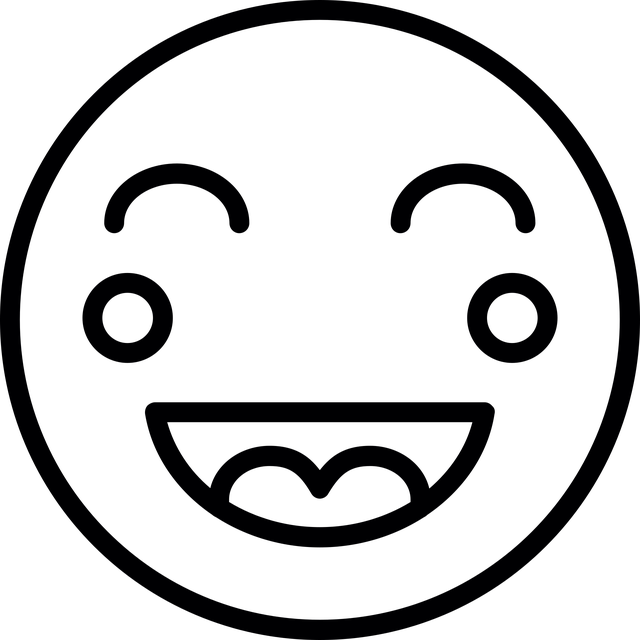 Emoji, Usměvavý, Obličej, Kreslený