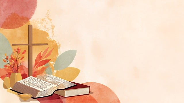 Free bible cross church illustration