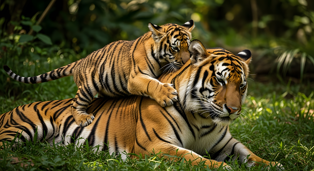 Free tiger nature predator illustration