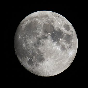 月, 天文学, 夜に, 月の位相, クレーター, 宇宙, 天体の, 宇宙論