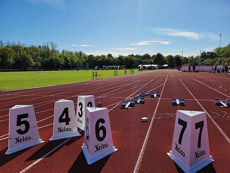 Free Stadium Running Track photo and picture